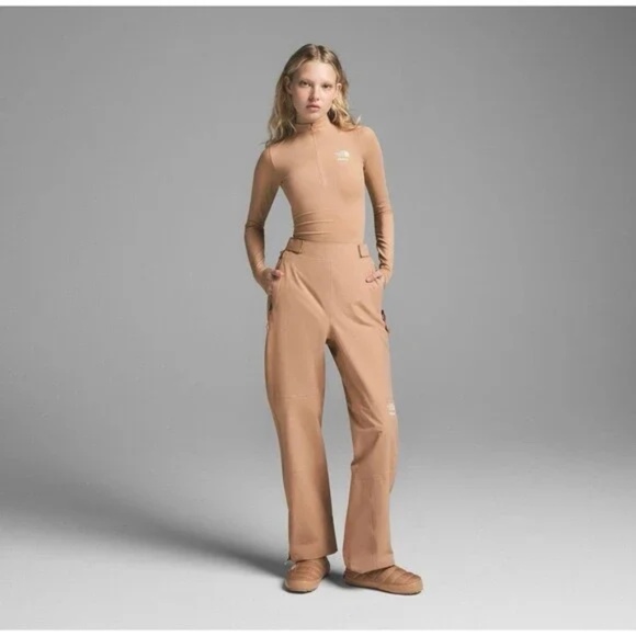 THE NORTH FACE X SKIMS WOVEN SEAM TAPED PANT (size small) OCHRE - Picture 2 of 4